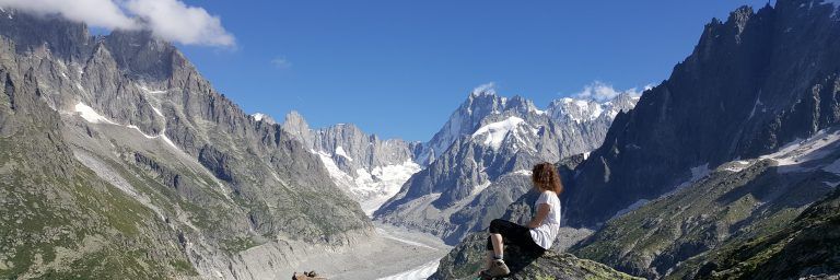 Grand Balcon Nord, de Plan de l'Aiguille a Montenvers (Alpes) 20160813_161618