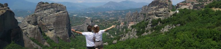 Senderismo en Meteora: ruta circular por los monasterios Portada senderismo en Meteora
