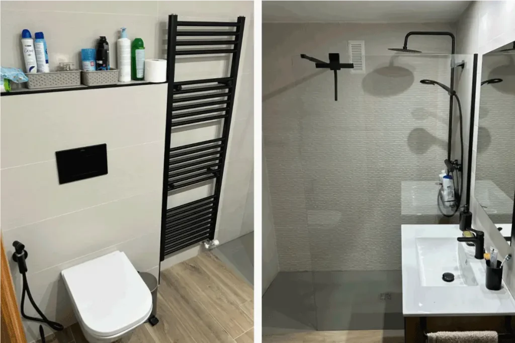 Reforma de baños en Tauste, Zaragoza