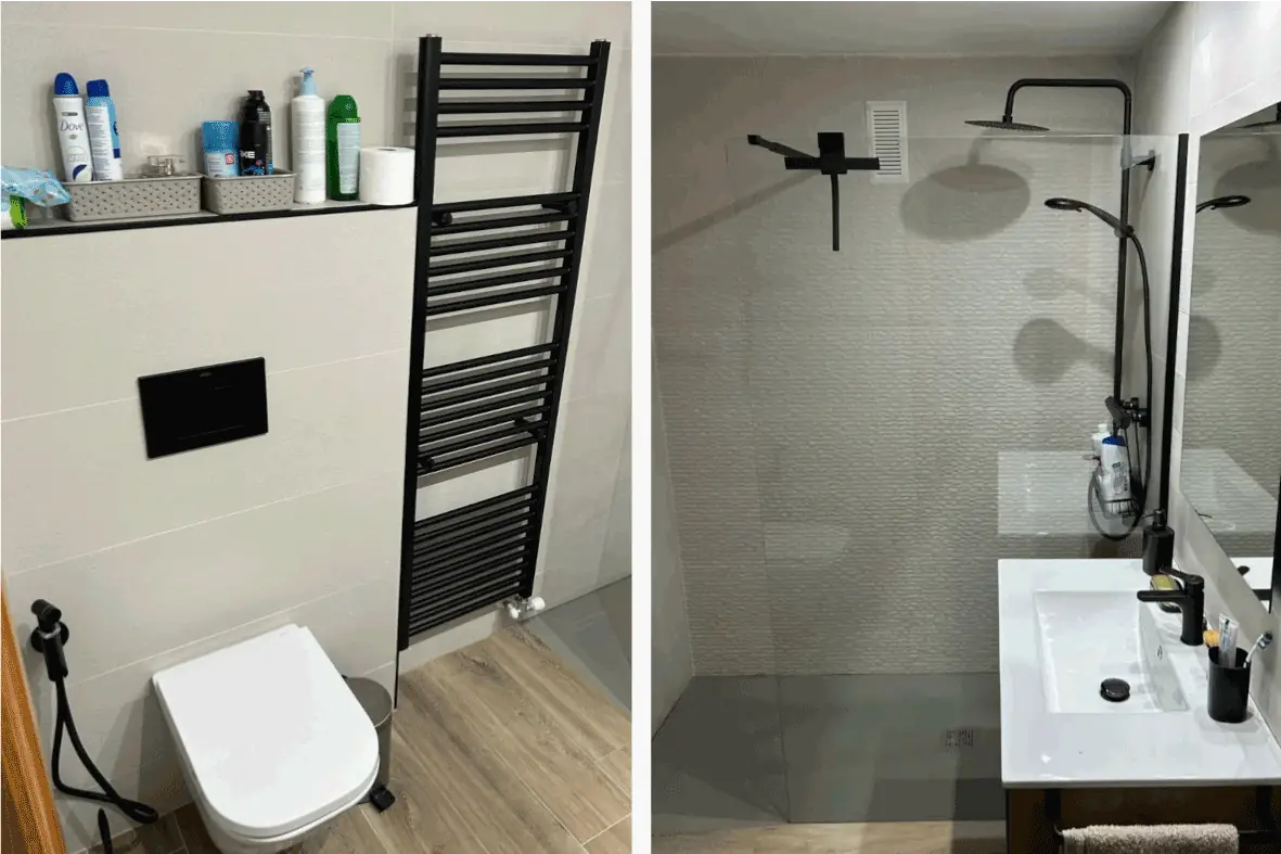 Reforma de baños en Tauste, Zaragoza